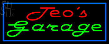 Custom Teos Garage Neon Sign 8