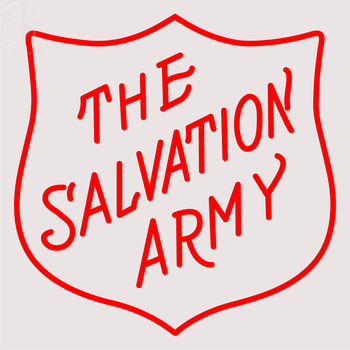 Custom The Salvation Army Shield Neon Sign 2
