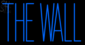 Custom The Wall Neon Sign 2