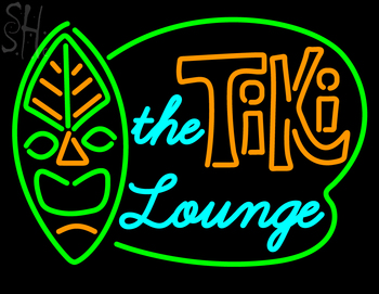 Custom Tiki Store Finds Spring 2008 Tiki Central Neon Sign 01