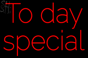Custom To Day Special Neon Sign 2
