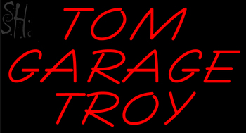 Custom Tom Garage Troy Neon Sign 1