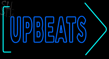 Custom Upbeats Logo Neon Sign 10