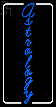 Custom Vertical Astrology Neon Sign 1