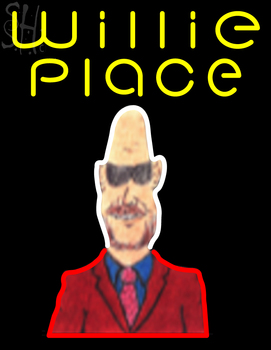 Custom Willie Place Neon Sign 2