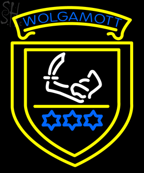 Custom Wolgamott Neon Sign 14