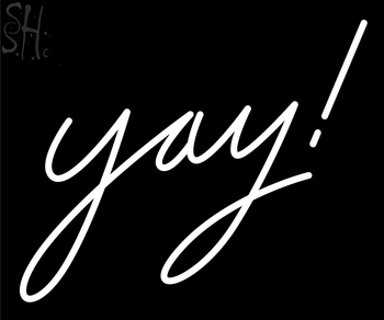 Custom Yay Neon Sign 1