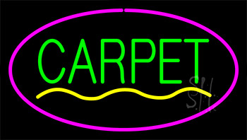 Carpet Purple Neon Sign