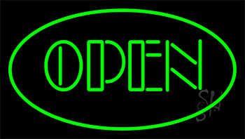 Open Animated Neon Sign