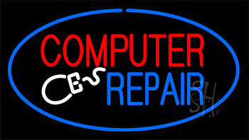 Computer Repair Neon Sign