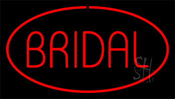 Bridal Block Red Neon Sign