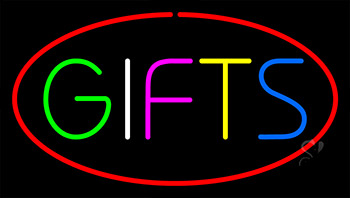 Gifts Red Neon Sign