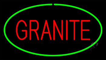 Granite Green Neon Sign