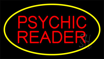 Psychic Reader Yellow Neon Sign