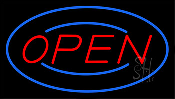 Open Neon Sign