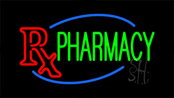Pharmacy Animated Neon Sign