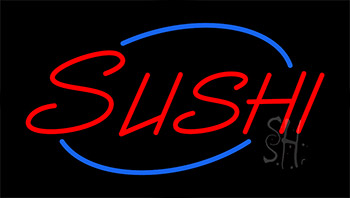 Red Sushi Neon Sign