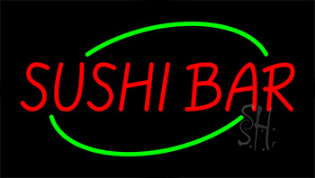 Sushi Bar Animated Neon Sign