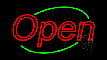 Open Animated Neon Sign