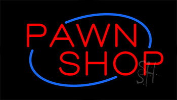 Pawn Shop Animated Neon Sign
