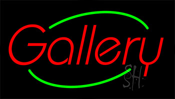 Gallery Flashing Neon Sign
