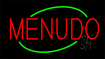 Menudo Animated Neon Sign