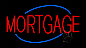 Mortgage Animated Neon Sign