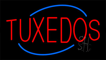 Tuxedos Animated Neon Sign