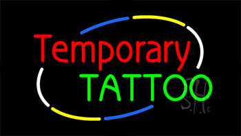 Temporary Animated Neon Sign