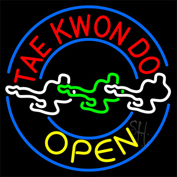 Tae Kwon Do Neon Sign