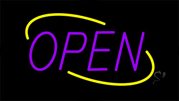 Open Neon Sign
