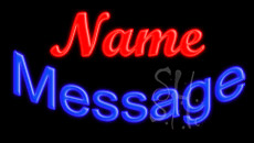Custom Animated Neon Sign