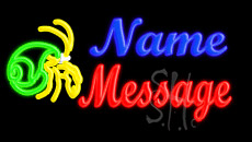 Custom Seafood Animated Neon Sign