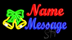 Custom Bell Animated Neon Sign