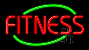 Fitness Neon Sign