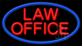Law Office Neon Sign