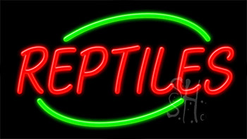 Reptiles Neon Sign