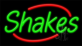 Shakes Neon Sign