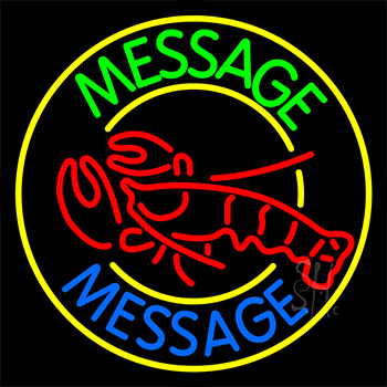 Custom Lobster Neon Sign