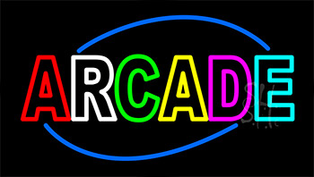 Arcade Flashing Neon Sign