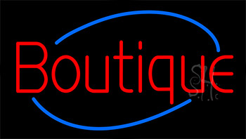 Boutique Animated Neon Sign
