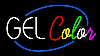 Gel Color Animated Neon Sign