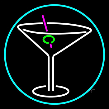 Second Life Marketplace Martini Neon Sign