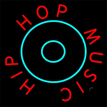 Hip Hop Karaoke Neon Sign