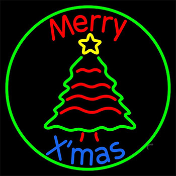 Merry Xmas Neon Sign