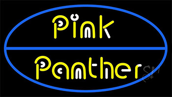 Pink Panther Neon Sign