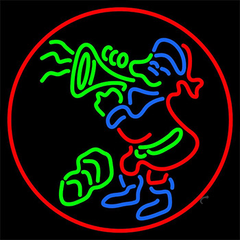 Santa Claus Neon Sign
