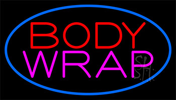 Body Wrap Neon Sign