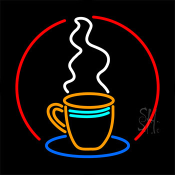 Coffee Cup Neon Sign
