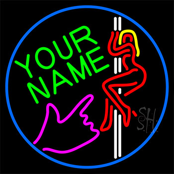 Custom Girl Logo Neon Sign